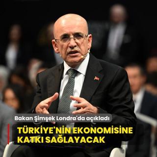 Trkiye'nin ekonomisine katk salayacak!  Bakan imek Londra'da aklad