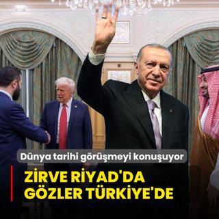 Zirve Riyad'da gzler Trkiye'de! Dnya tarihi grmeyi konuuyor