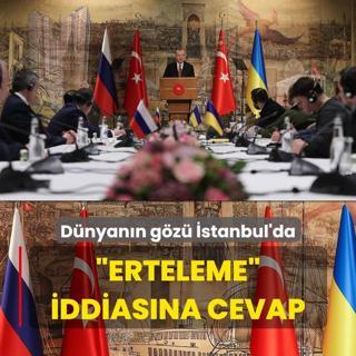 Dnyann gz stanbul'da: Rus ve Ukraynal heyetler bar mzakereleri iin bir araya gelecek