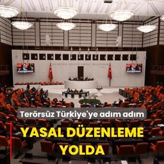 Terrsz Trkiye hedefine adm adm... Yasal dzenleme  yolda