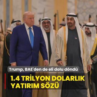 Trump, BAE'den de eli dolu dnd... 1.4 trilyon dolarlk yatrm sz