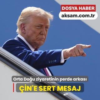 Trump'n Orta Dou ziyaretinin perde arkas: in'e sert mesaj