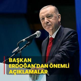 Bakan Erdoan'dan nemli aklamalar