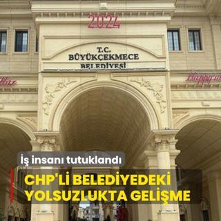 Bykekmece Belediyesi'ndeki yolsuzlukta yeni gelime!  insan tutukland