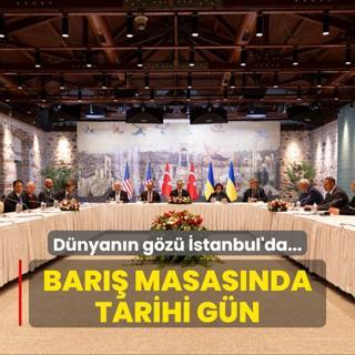 Dnyann gz stanbul'da... Bar masasnda tarihi gn