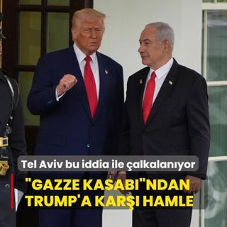 Gazze kasabndan Trump'a kar hamle! Tel Aviv bu iddia ile alkalanyor