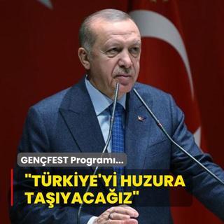 GENFEST Program... Bakan Erdoan: Sorun mu var zer geeriz