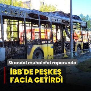 BB'de peke facia getirdi! hale skandal muhalefet raporunda