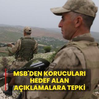 MSB'den korucular hedef alan aklamalara sert tepki