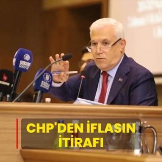 CHP'den iflasn itiraf