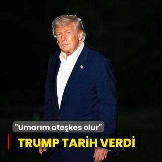 stanbul bar mzakereleri sonras nemli adm! Trump tarih verdi: Greceim