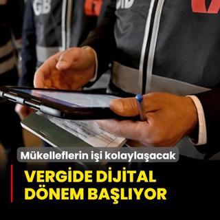 Vergide dijital dnem balyor! Mkelleflerin ii kolaylaacak