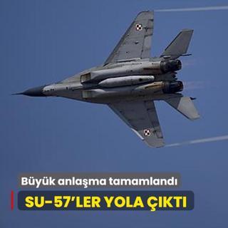 Byk anlama tamamland! SU-57'ler yola kt