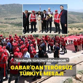 Gabar'dan Terrsz Trkiye mesaj: Kardelik trkleri sylenecek