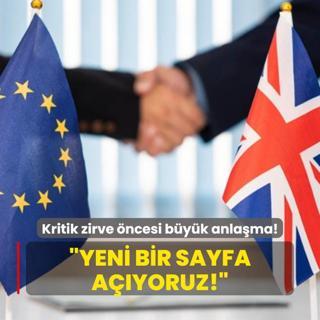 Kritik zirve ncesi byk anlama: Yeni bir sayfa ayoruz!