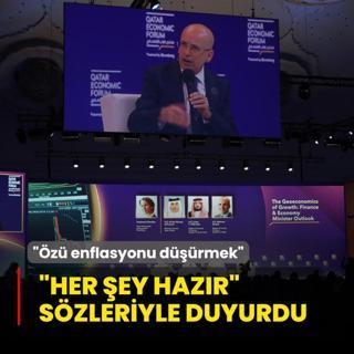 Bakan imek her ey hazr szleriyle duyurdu: Programn z enflasyonu drmek