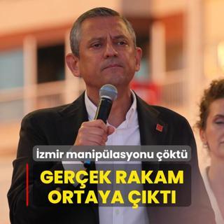 zgr zel'in zmir maniplasyonu kt... Gerek rakam ortaya kt
