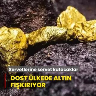 Servetlerine servet katacaklar: Dost lkede altn fkryor