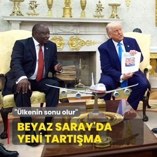 Beyaz Saray'da yeni tartma... lkenin sonu olur