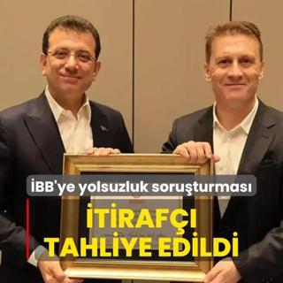 BB'ye yolsuzluk soruturmas... tiraf tahliye edildi