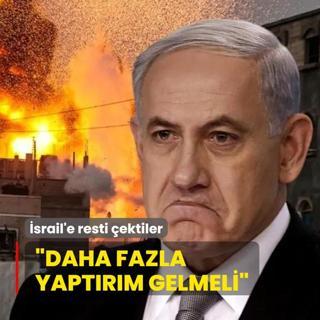 srail'e resti ektiler: Daha fazla yaptrm gelmeli