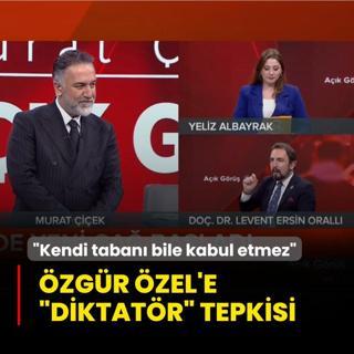 zgr zel'e diktatr tepkisi... Kendi taban bile kabul etmez