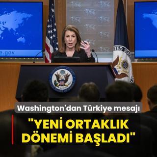 Washington'dan Trkiye mesaj: Yeni ortaklk dnemi balad