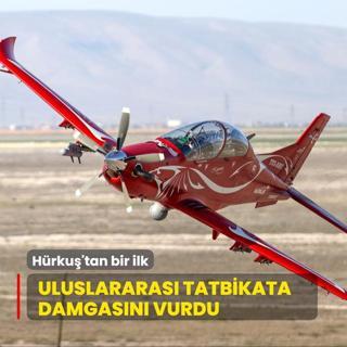 Uluslararas tatbikata damgasn vurdu... Hrku'tan bir ilk
