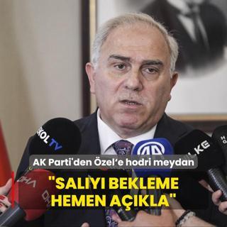 AK Parti'li bakandan zele hodri meydan: Saly bekleme hemen akla
