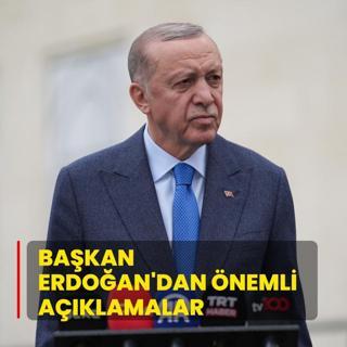 Bakan Erdoan'dan nemli aklamalar