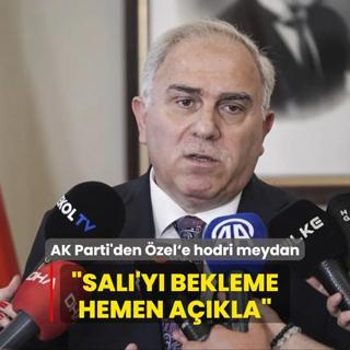 AK Parti'li bakandan zele hodri meydan: Sal'y bekleme hemen akla