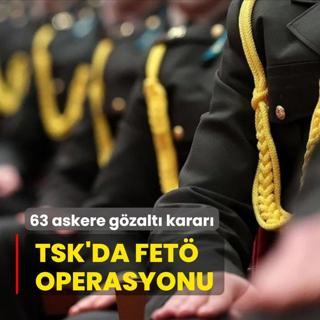 TSK'da FET operasyonu