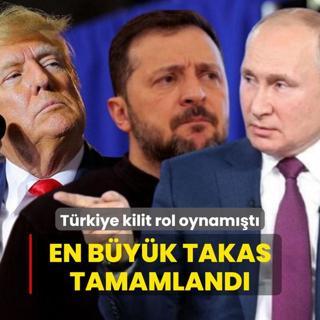 Trkiye kilit rol oynamt! En byk takas tamamland