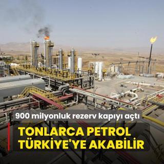 900 milyonluk rezerv kapy at! Tonlarca petrol Trkiye'ye akabilir
