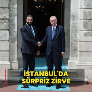 stanbul'da srpriz zirve