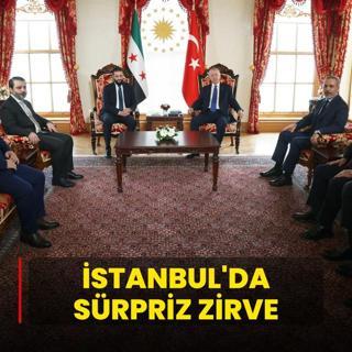 stanbul'da srpriz zirve