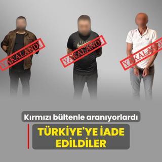 Krmz bltenle aranyorlard! Trkiye'ye iade edildiler