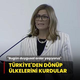 Trkiye'den dnp lkelerini kurdular: Bugn duygusal ve hassas anlar yayoruz