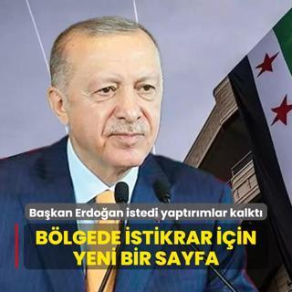 Blgede istikrar iin yeni bir sayfa