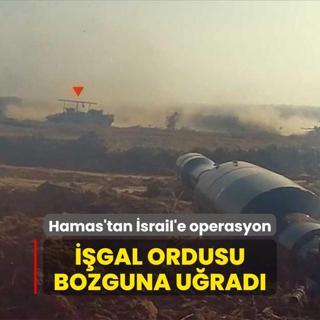 gal ordusu bozguna urad: Hamas'tan srail'e operasyon