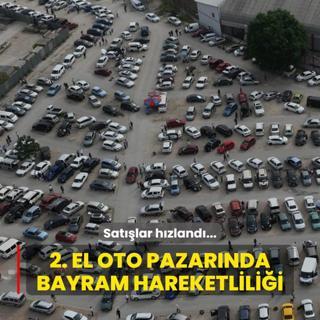 Satlar hzland... 2. el oto pazarnda bayram hareketlilii!
