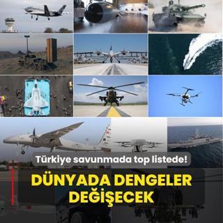 Trkiye savunma sanayisinde top listede! Yeni hedef tm dengeleri deitirecek