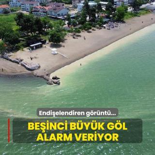Trkiye'nin gz bebei kirlilik ve kuraklk tehdidiyle kar karya... Beinci byk gl alarm veriyor