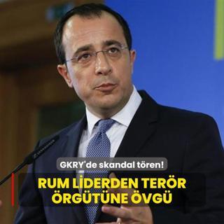 GKRY'de skandal tren! Rum lideri Hristodulidis'ten terr rgtne vg