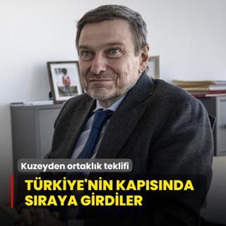 Kuzeyden ortaklk teklifi! Trkiye'nin kapsnda sraya girdiler