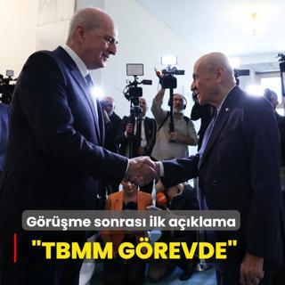 TBMM Bakan Kurtulmu'tan Baheli'ye ziyaret! Grme sonras ilk aklama