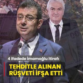 4 ifadede mamolu itiraf! Tehditle alnan rveti ifa etti
