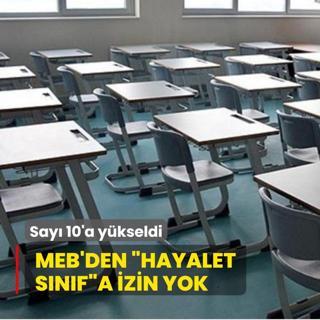 MEB'den hayalet snfa izin yok! Say 10'a ykseldi