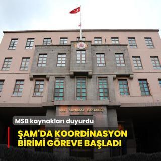 MSB kaynaklar: am'da Koordinasyon Birimi greve balad
