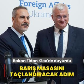 Bar masas iin kritik aklama! Bakan Fidan: Liderler stanbul'da buluabilir